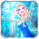 the ice snow queen frozen wallpaper android application logo